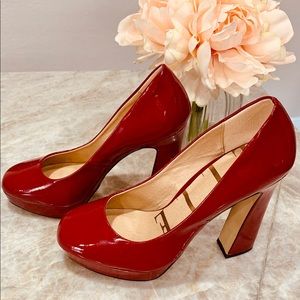 Shoes red beautiful